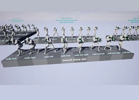 射击步枪动画 - Shooter Rifle Animations