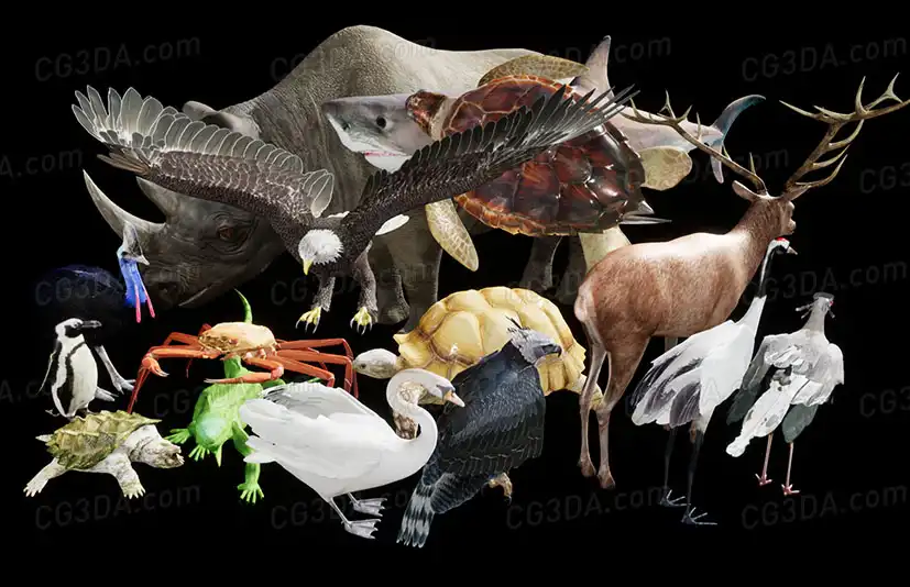 完整动物包-Complete Animals Pack