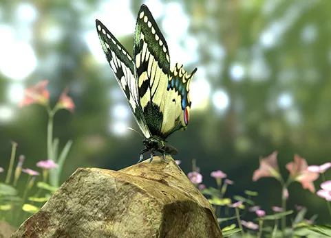 蝴蝶系列 - Butterflies Collection (BP, Niagara + AI)