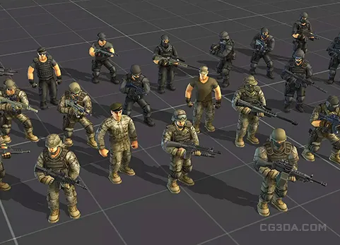 军队士兵-Toon Soldiers - Armies