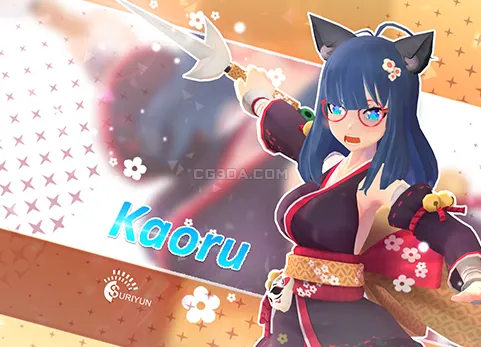 动漫忍者女孩-Kaoru