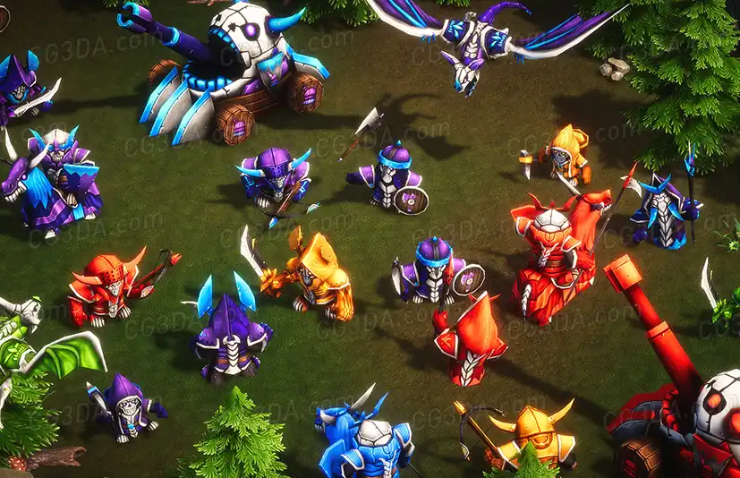即时战略迷你亡灵军团-RTS Mini Legion Undead HP