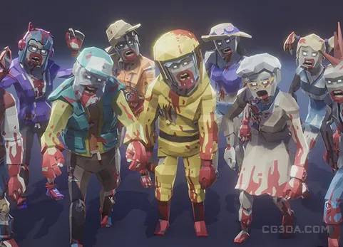 城市丧尸-POLYGON - City Zombies