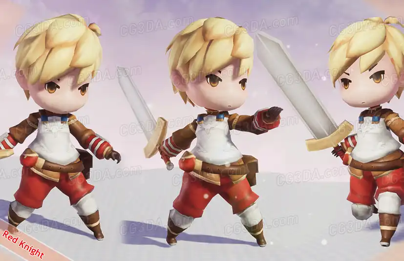 动漫红色骑士-Red Knight