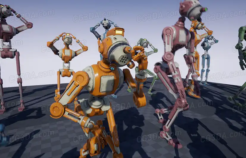 科幻机器人包-SCI FI ROBOTS PACK VOL 1