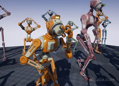 科幻机器人包-SCI FI ROBOTS PACK VOL 1