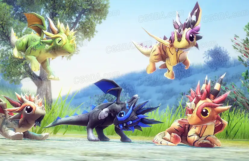 小型飞龙-Little Dragons Tiger