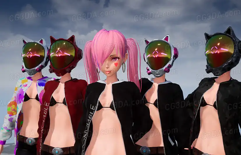 粉红网络女孩-PINK CYBER GIRL