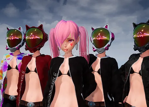 粉红网络女孩-PINK CYBER GIRL