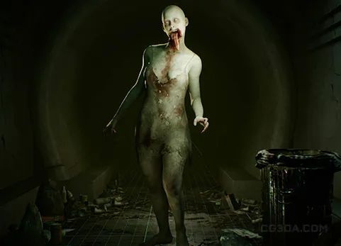 女僵尸NPC-Zombie NPC 02