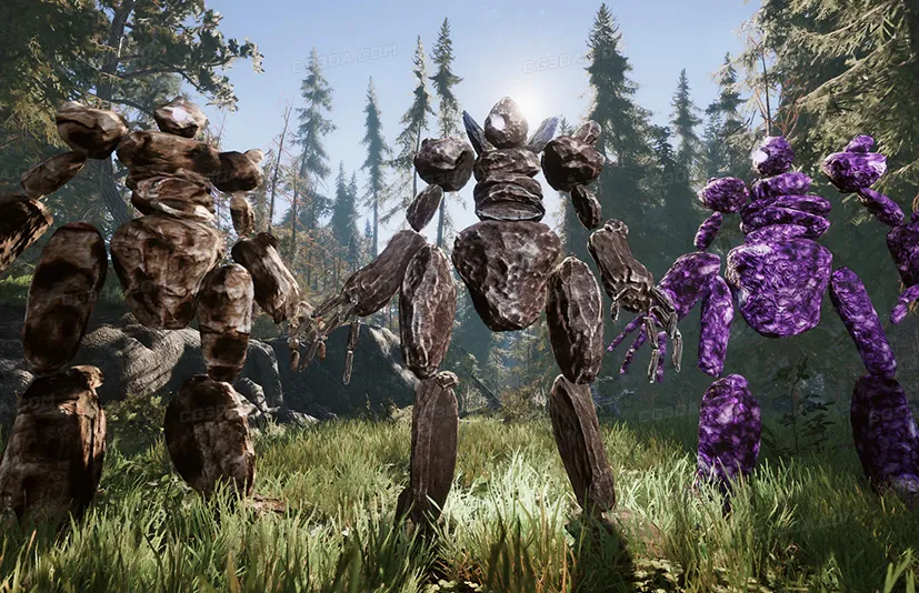 岩石怪物包-Rock Monster Pack PBR