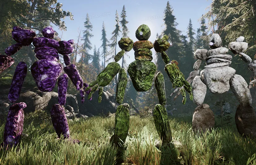 岩石怪物包-Rock Monster Pack PBR