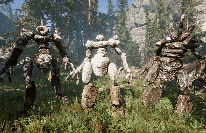 岩石怪物包-Rock Monster Pack PBR