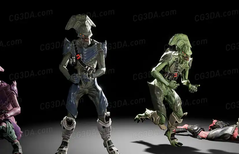 科幻外星战士-Sci Fi Alien Soldier