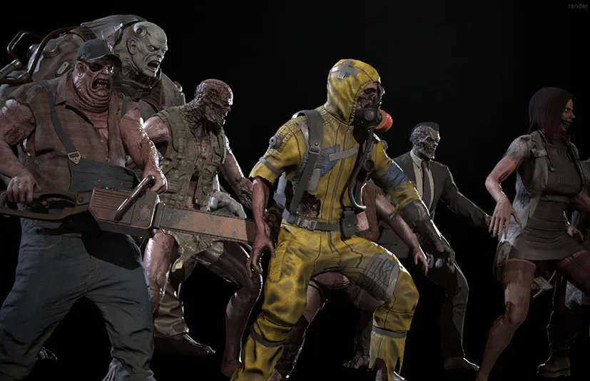 城市僵尸包 - Urban Zombie Pack