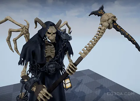 死神-Heroic Fantasy Bosses: Reaper