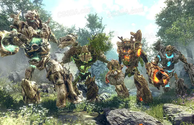 森林巨人-Forest Golems