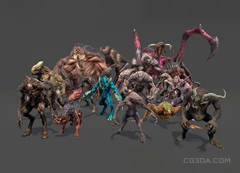 怪兽生物包-Creatures Mega Pack