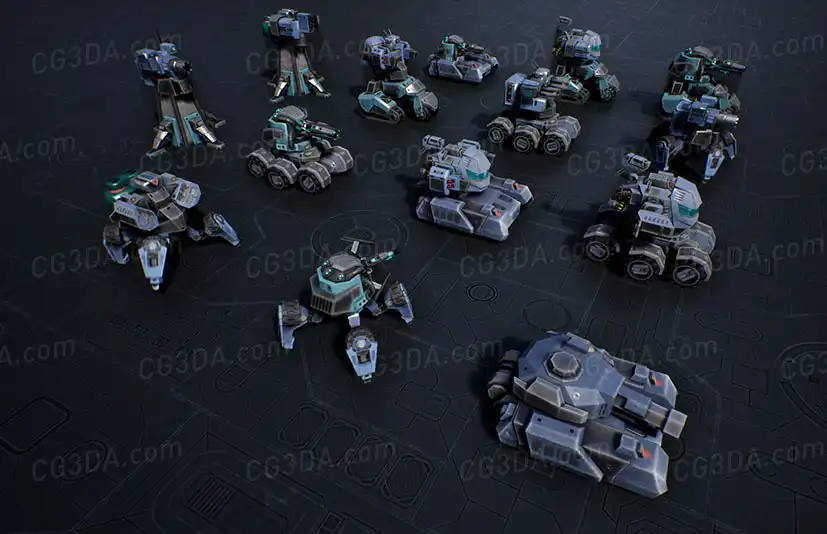 科幻军事设备武器包-Combat Systems - Constructor