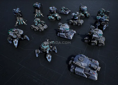 科幻军事设备武器包-Combat Systems - Constructor