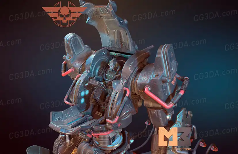 机甲战士-Dystopia Mech and Pilot
