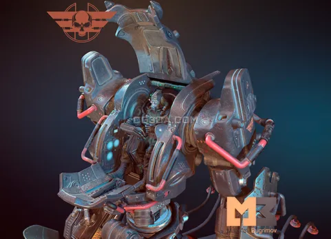 机甲战士-Dystopia Mech and Pilot