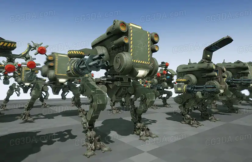 武装战争机甲-MECH BIPED