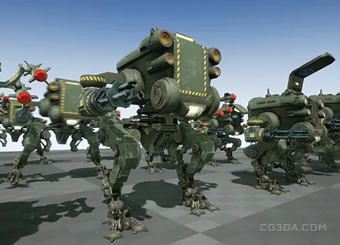 武装战争机甲-MECH BIPED