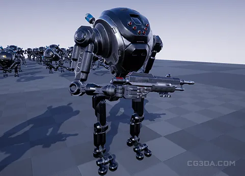 科幻：高级战斗机器人-SCI FI: ADVANCED COMBAT DROID