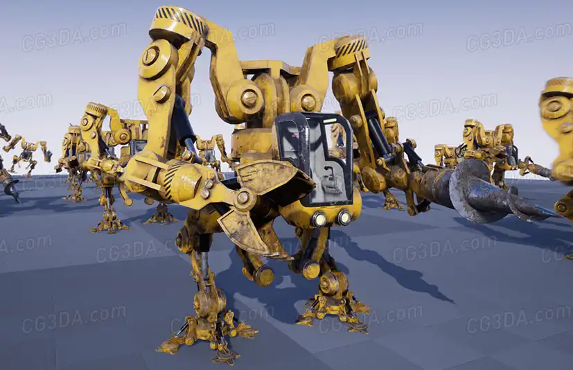 科幻：采矿机甲-SCI FI: MINING MECH