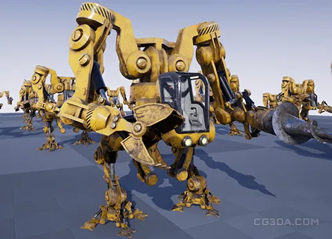 科幻：采矿机甲-SCI FI: MINING MECH