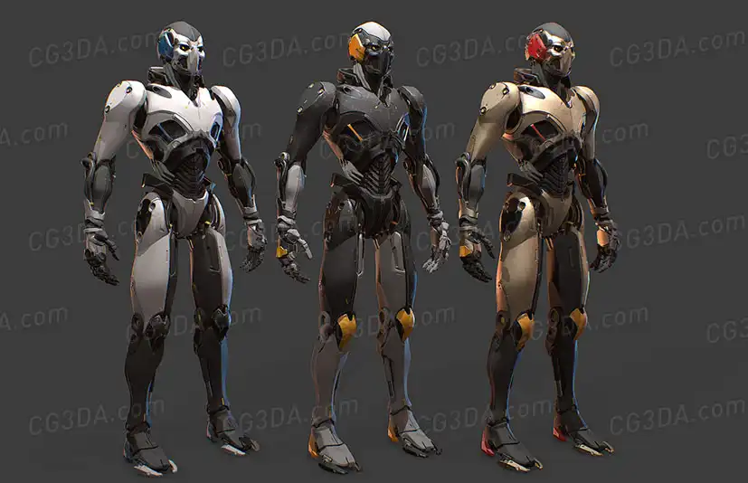 科幻机器人角色包-Sci-Fi Robot Character Pack