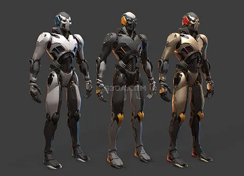 科幻机器人角色包-Sci-Fi Robot Character Pack