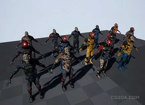 机械人战士-Cyborg Soldier V1