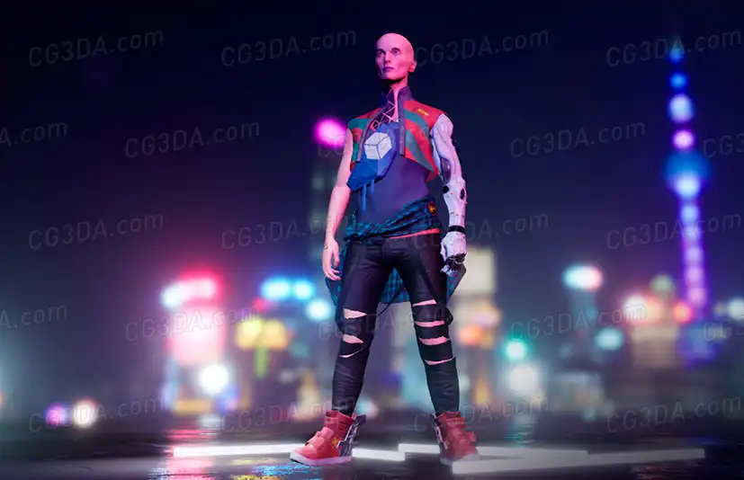 赛博朋克女性角色-Cyberpunk female characters
