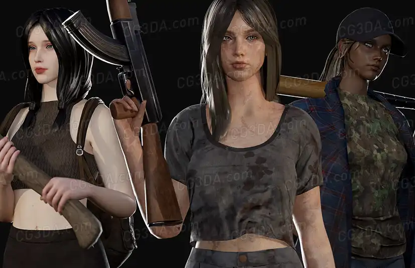 末世生存女孩-Customizable Survival Girl
