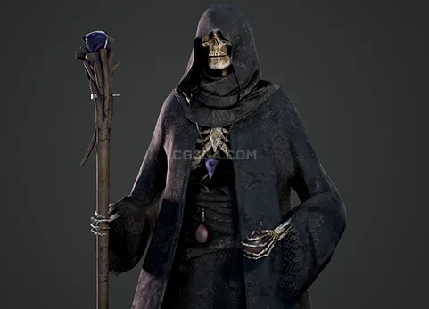 骷髅法师-Modular Skeleton Mage