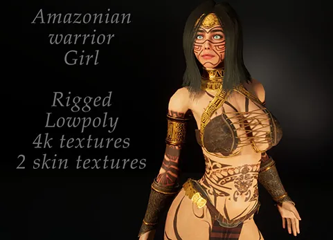 亚马逊女战士 - Amazonian warrior girl