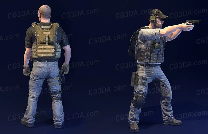 军事武装雇佣兵-Modular Private Military Contractor