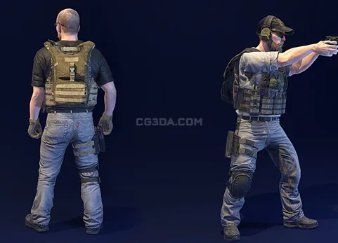 军事武装雇佣兵-Modular Private Military Contractor