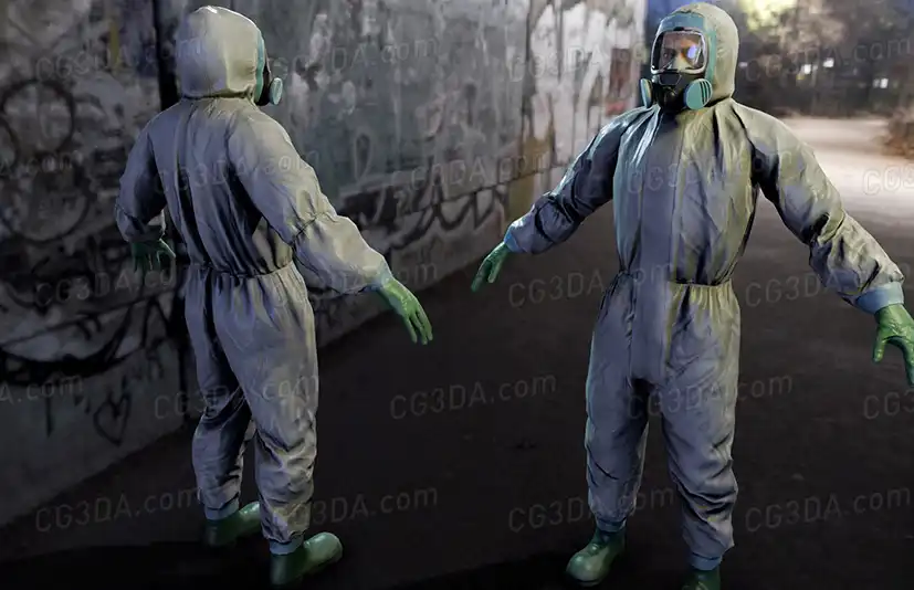 生物安全防疫人员-Protective Suit