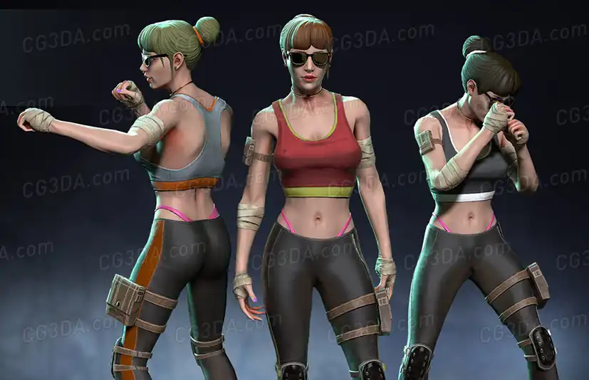 女性格斗者-Female Gang 01