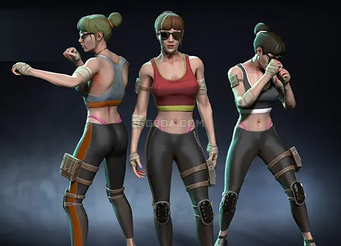 女性格斗者-Female Gang 01