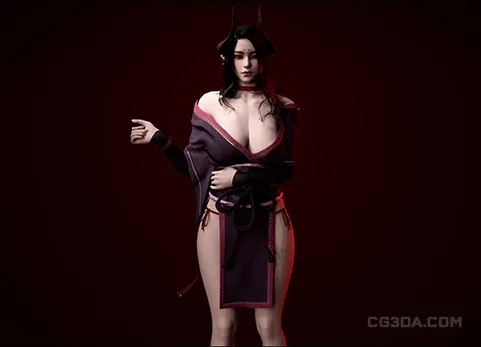 恶魔和服女武士-Yokai