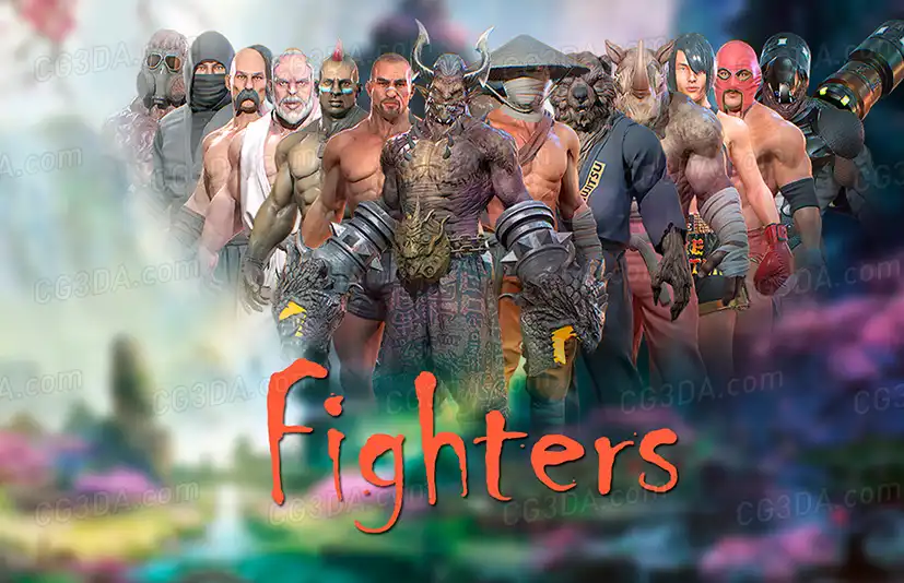 战士格斗者-Fighters Pack