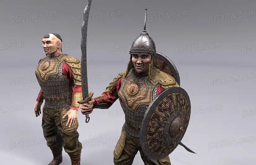蒙古士兵战士-Mongol