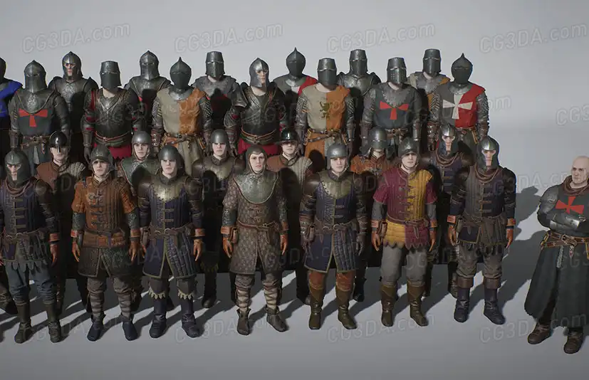 中世纪盔甲骑士-Medieval Armour
