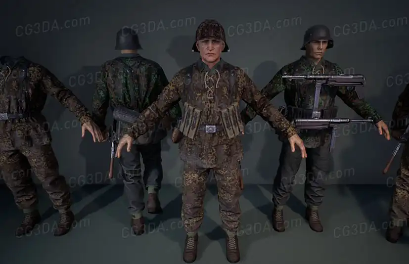 德国二战士兵-German Soldier WWII