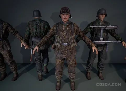 德国二战士兵-German Soldier WWII