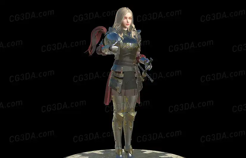 女性皇家骑士-ESM Royal Knight: Golden Bird